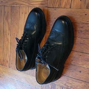 Frye Wingtip Oxfords Black 6